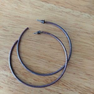 Large Copper Hoop Earrings. Paparazzi.